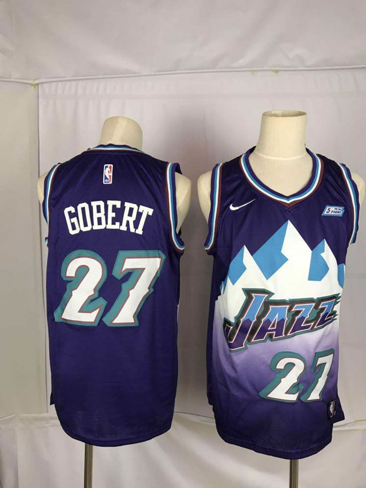 Jazz 27 Rudy Gobert Purple Nike Swingman Jersey,We sell and wholesale Jazz 27 Rudy Gobert Purple Nike Swingman Jersey on line form chian!